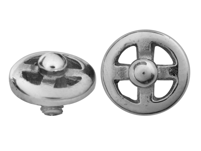 SS316L INTERNAL ATTACHMENT FOR DERMAL ANCHOR- (TICTAC RIVET)