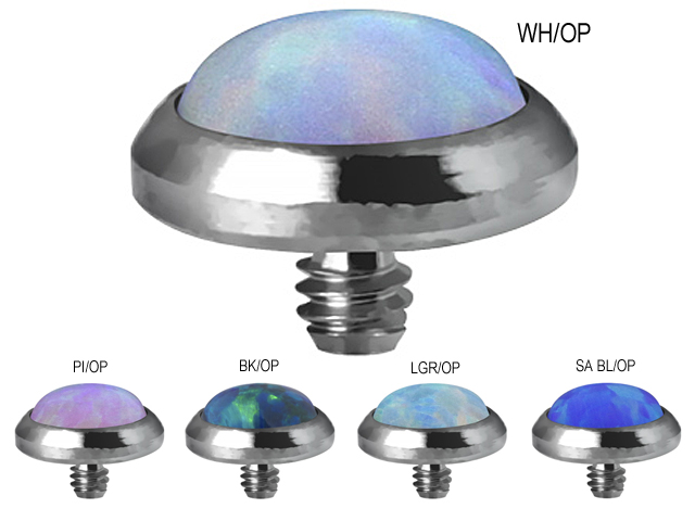 TITANIUM INTERNAL ATTACHMENT SYNTHETIC OPAL (CAB. DISC 5F)
