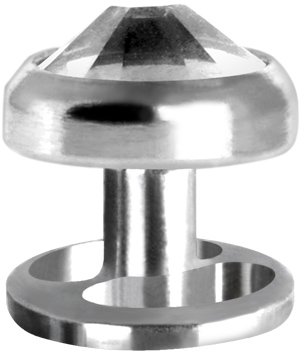 TITANIUM SKINDIVER W. JEW. DISC (WHEEL SHAPE 0.8MM INTERNAL)