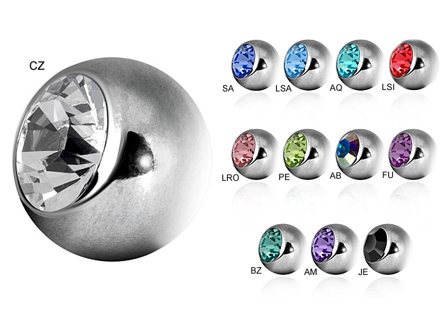 SS316L JEWELLED BALLS