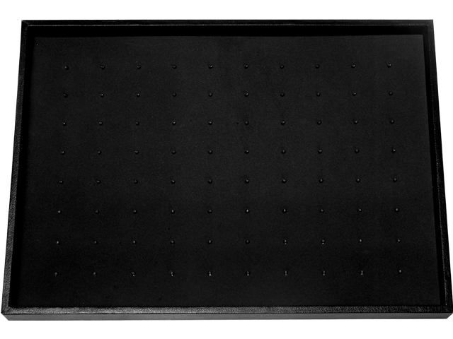 SMALL DISPLAY TRAY W. METAL CLIPS.