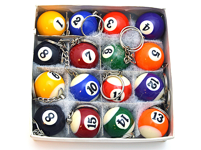 Eight Balls Anhänger (Mixed Box)