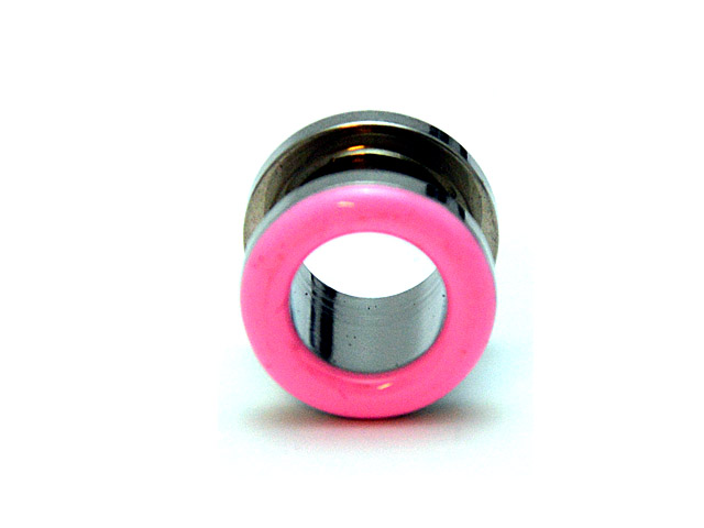 Tunnel "Emaille" pink
