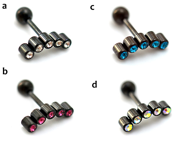 Black Tragus Barbell