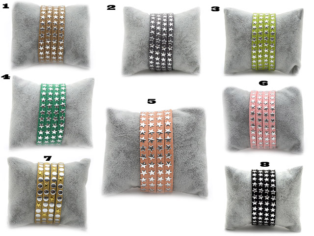 Alcantara-Armband "Starlight"