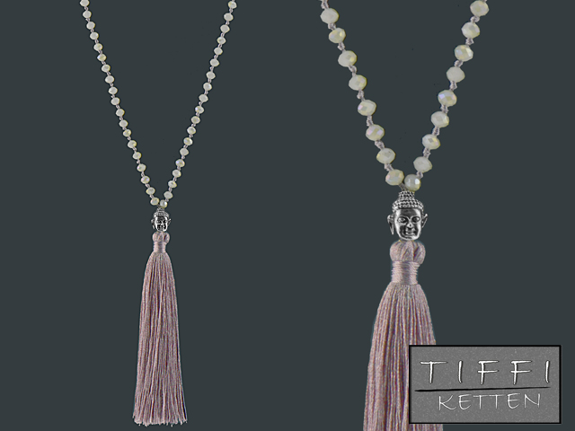 Kette "Tiffi" ca. 75cm (Amethyst)