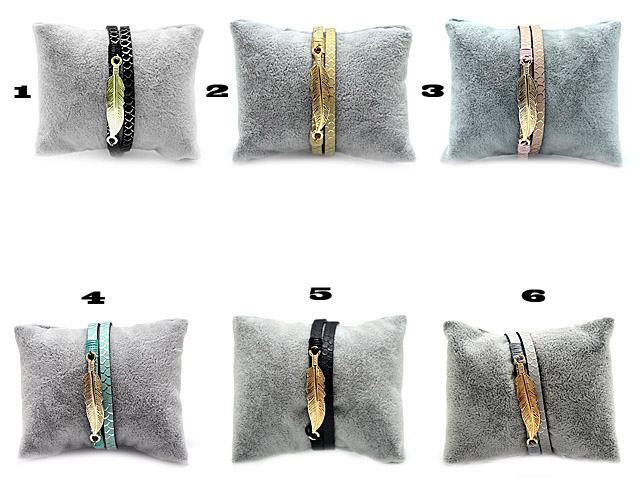 Lederarmband "Hedwig"