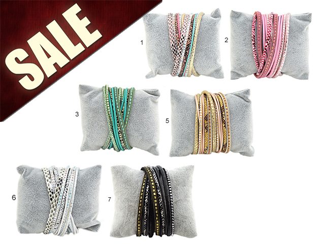 Lederarmband "Shirley"