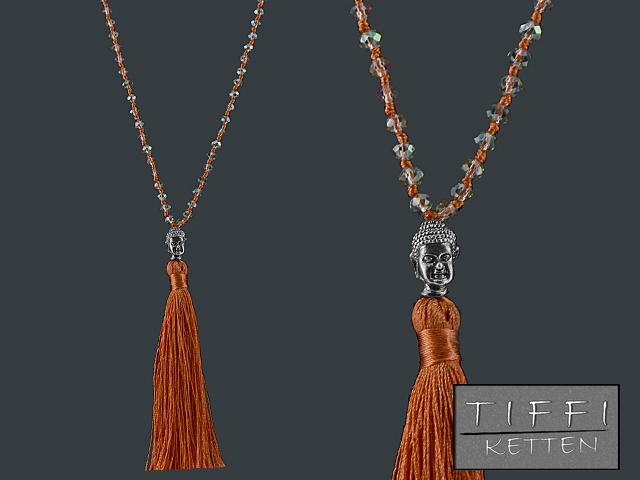 Kette "Tiffi" ca. 75cm (Hyacinth)