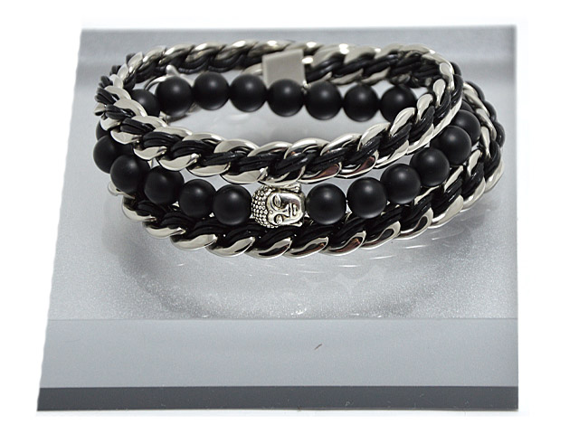 Edelstahlarmband Set