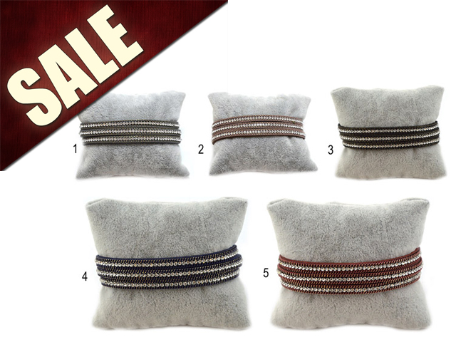 Alcantara-Armband "Eva"