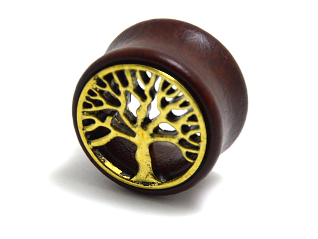 Holztunnel "Baum des Lebens"