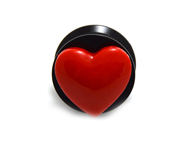 Plug "Herz" zum Schrauben