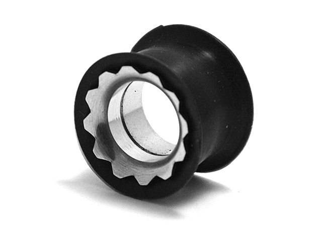 Stahltunnel mit Silikon