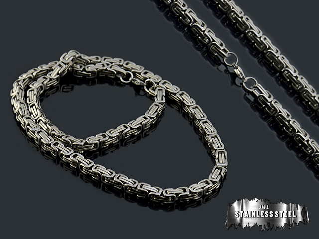 Edelstahl Königskette