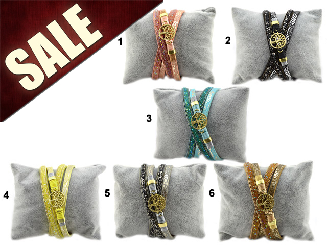 Alcantara-Armband "Kalea"