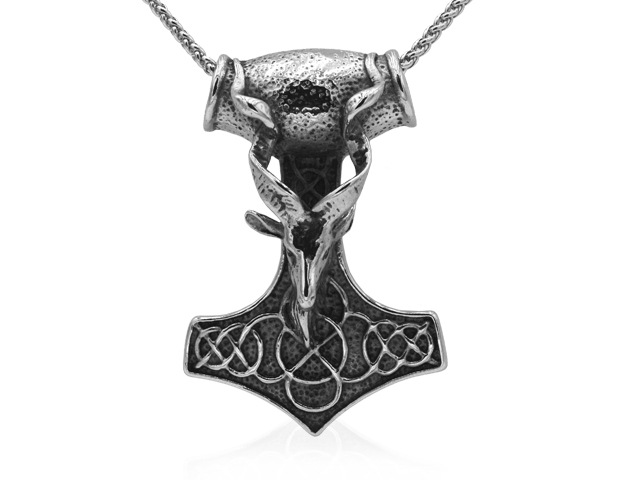 Edelstahlanhänger "Steinbock"