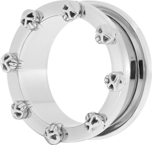SKULL DESIGN TUNNEL (6 - 8MM)