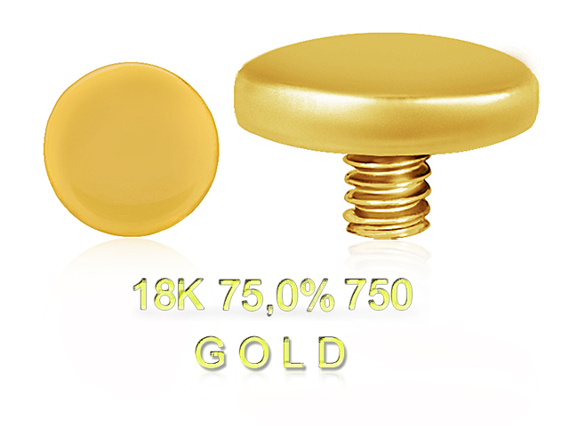 GOLD 18K INTERNAL ATTACHMENT (5MM DISC)