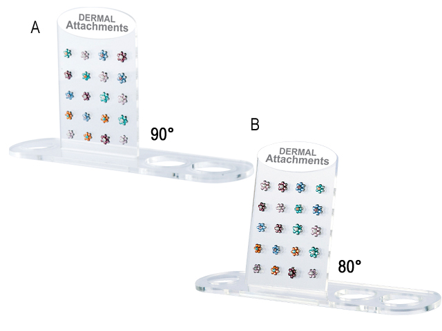 ACRYLIC DERMAL ATT. STAND FOR 20 PC (SOLD EMPTY)