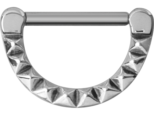 SS316L CASTING NIPPLE CLICKER SHIELD ( PYRAMID )