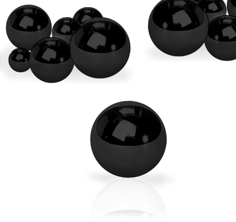 SS316L BLACK STEEL BALLS
