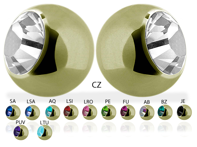 BASICS JEWELLED W.SWAROVSKI CRYSTALS JEWELLED BALLS & MICRO BALL