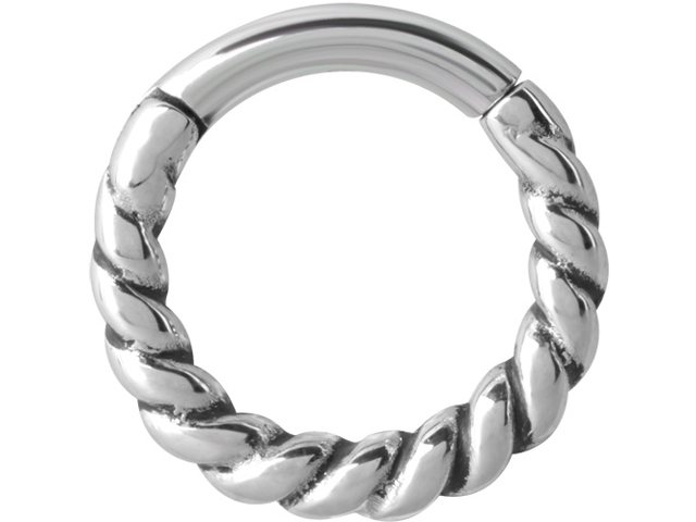 SS316L THICK TWISTED WIRE HINGED SEGMENT RINGS