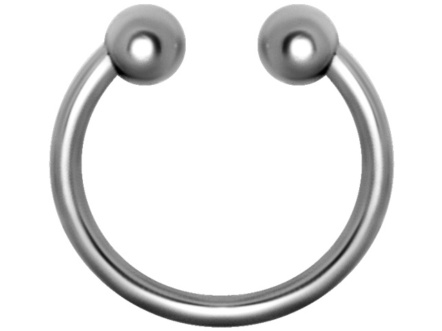 SS316L ANNEALED FAKE SEPTUM RING