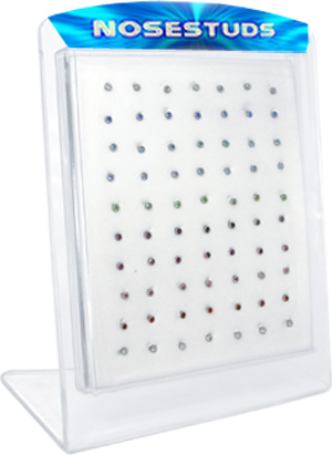 NOSESTUDS DISPLAY FOR 70PCS