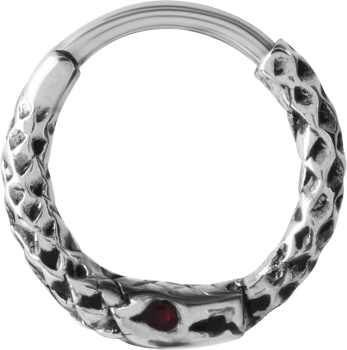 SS316L SNAKE EPOXY EYE HINGED SEGMENT RINGS