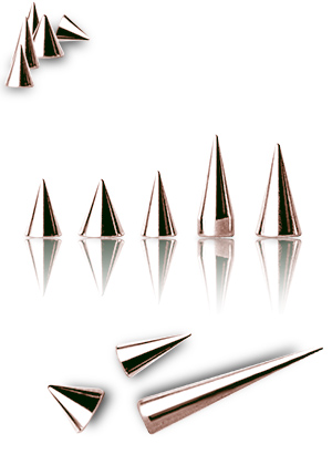 ROSE GOLD PVD CONES