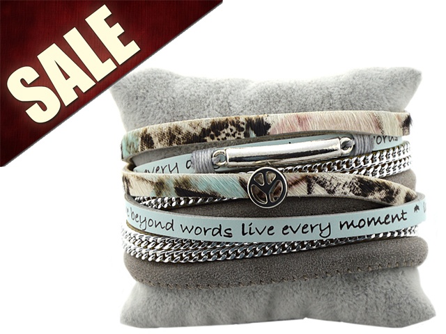 Lederarmband "Yessi"