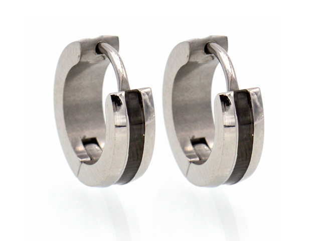 Creolen schmal HP/BK/HP