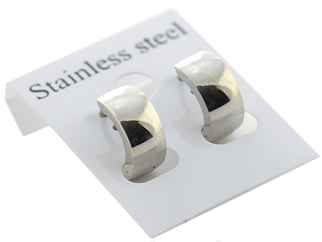 Creolen breit Edelstahl