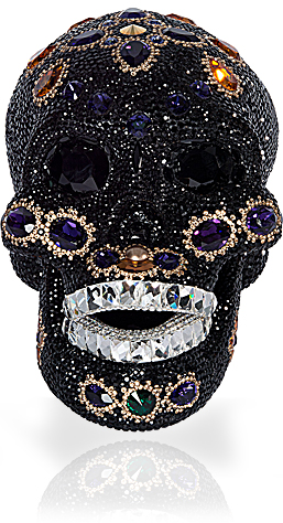 CRYSTAL SKULL SHOWPIECE (BLACK MAHAL)