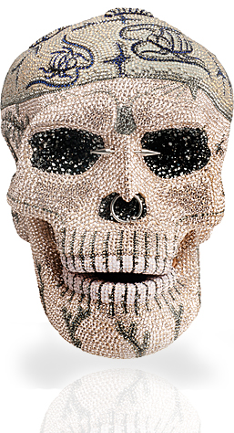 CRYSTAL SKULL SHOWPIECE (ZOMBIE BOY)