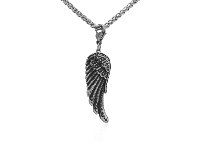 Edelstahlanhänger "Angelwing"