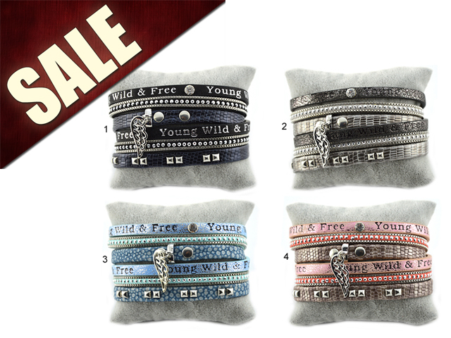 Lederarmband "Bella"