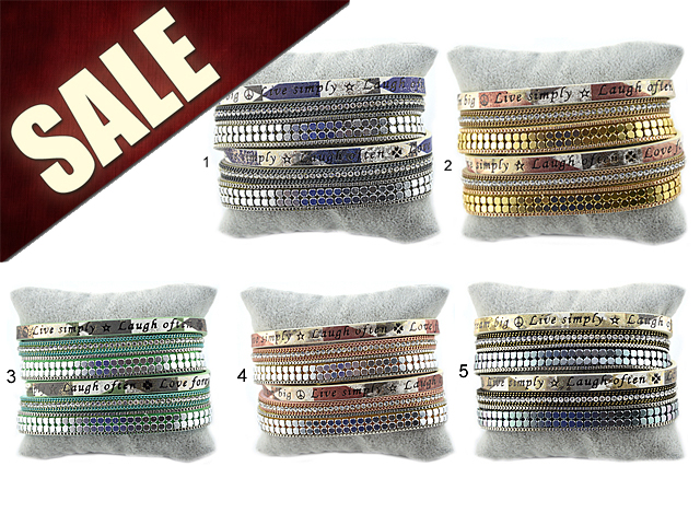 Alcantara-Armband "Melanie"