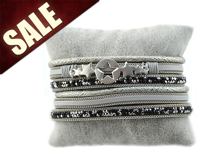 Alcantara-Armband "Freia"