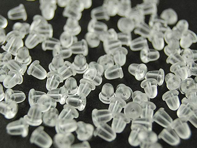 BIOPLAST EARSTUDS BUTTERFLY (1 BAG OF 50 PAIRS)