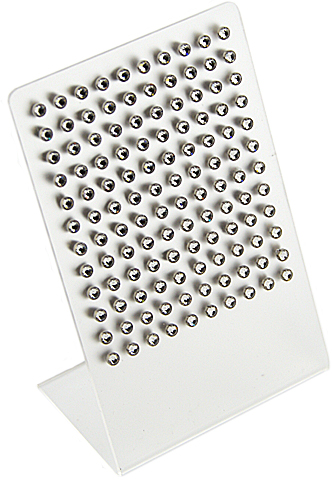 Display Titan Ohrstecker mit Swarovskisteinen (5MM)