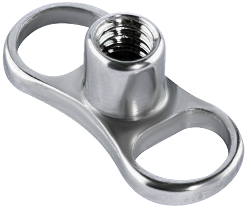 TITANIUM DERMAL ANCHOR (SYMETRIC LEGS)