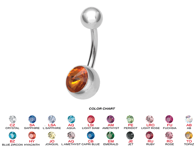 SINGLE JEWELLED BANANAS WITH MOUNTAIN CUT CRYSTAL.