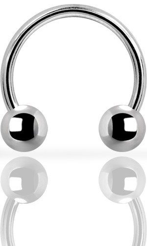 SS316L CIRCULAR BARBELLS