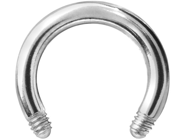 SS316L MICRO CIRCULAR BARBELL PINS