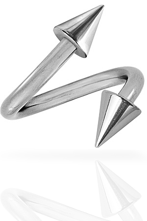 SS316L MICRO TWISTER W. SPIKES