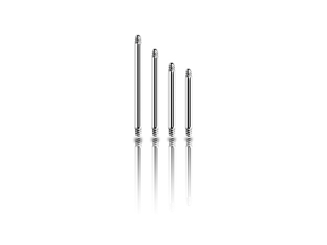 SS316L EXTERNALLY THREADED BARS