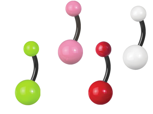 ENAMEL SS316L BLACK STEEL BANANAS